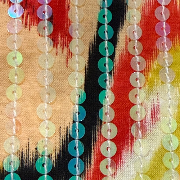 Denim 24/7 Vibrant Yellow and Green Tank Top - Picture 6 of 9